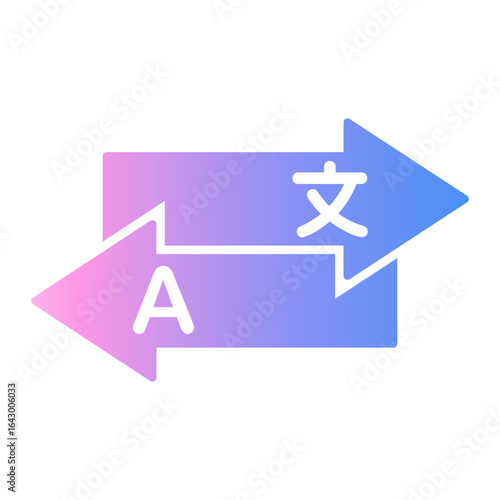 translater Gradient icon