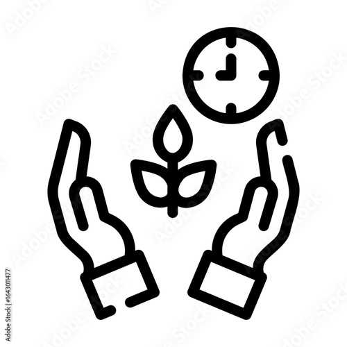 preservation Line Icon