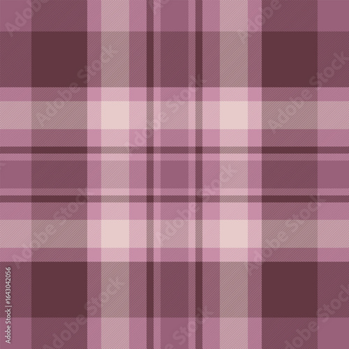 Elegant blush pink and mauve plaid pattern.  Perfect for textile design, apparel, websites, or branding. This subtle yet stylish texture evokes a sense of calm and sophistication.
