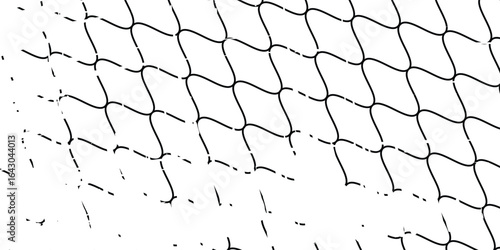 Curved net modern pattern. Seamless design for sportswear or equipment like soccer goals, volleyball nets, basketball hoops, hockey nets, and athletic gear