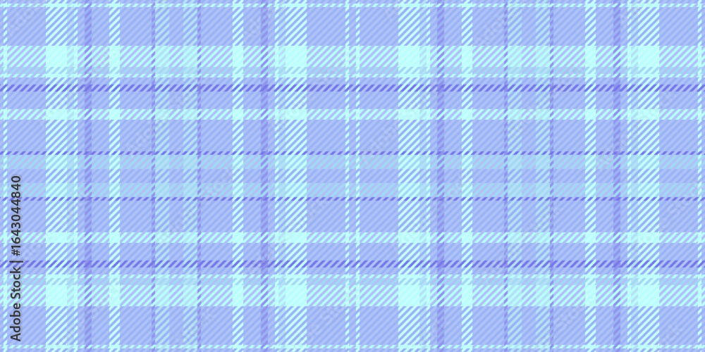 Fototapeta premium Soft pastel blue plaid pattern, perfect for backgrounds, textiles, or website designs. Subtle texture and calming color palette evoke serenity and tranquility.