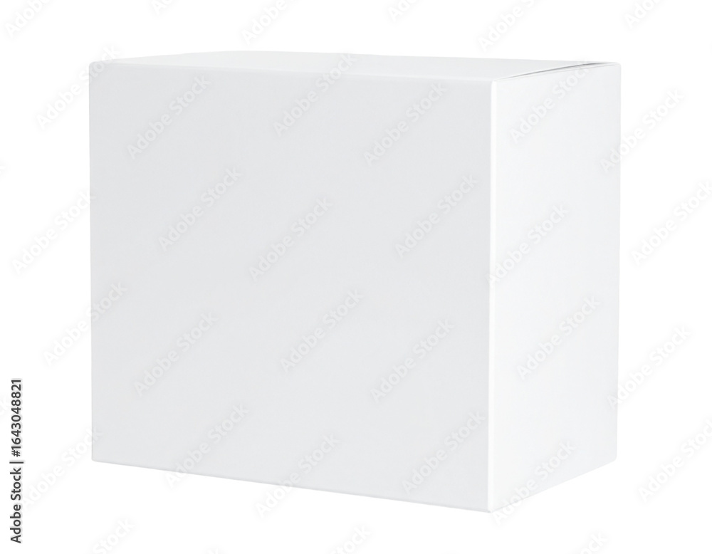 Blank White Horizontal Rectangle Box, Front View, Transparent Background Blank White Horizontal Rectangle Box, Front View, Transparent Background