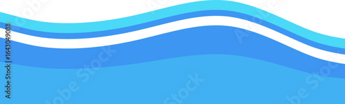 Free Download Blue Wave Footer Vector - GFXLoad