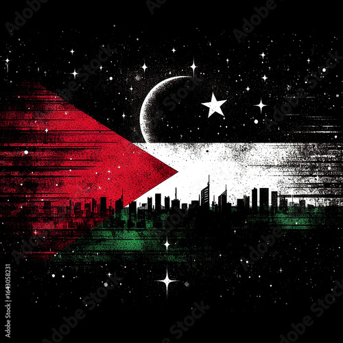 abstract palestine flag grunge background, abstract, palestine flag, palestine, wallpaper, image, photo, grunge palestine background, grunge background with palestine flag