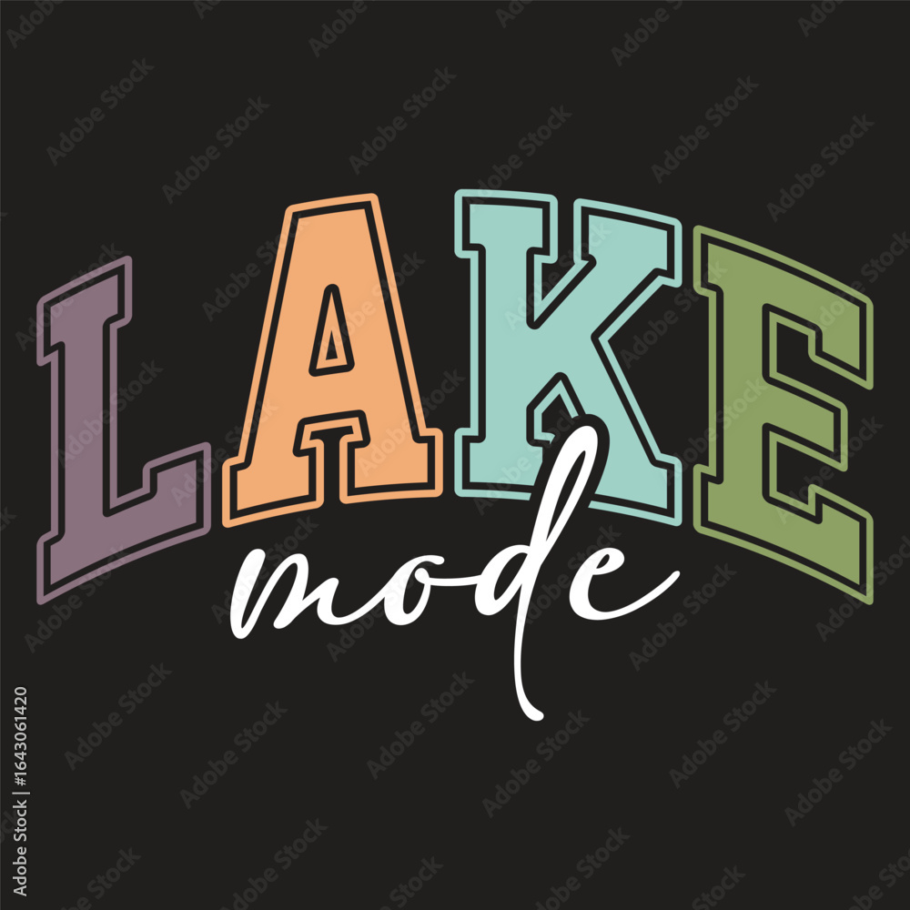 Fototapeta premium lake mode
