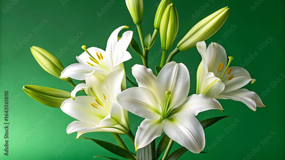 Naklejka premium bouquet of snowdrops