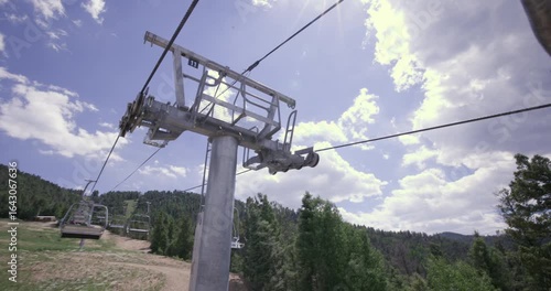 Chairlift Pylon at Red River NM
