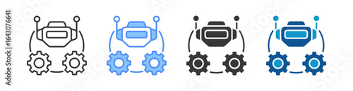 Rpa Icon Set Multiple Style Collection