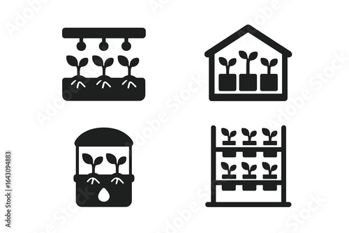 Plant growth strategies in indoor gardening using various techniques and setups for optimal cultivation
