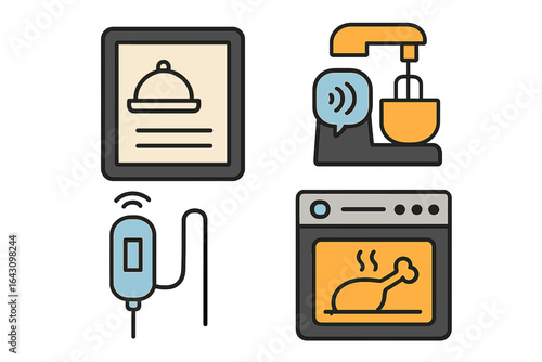 Various kitchen tools and gadgets showcasing modern cooking techniques at home