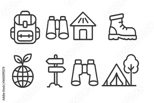 Explore the great outdoors with essential hiking gear and camping tools suitable for nature adventures