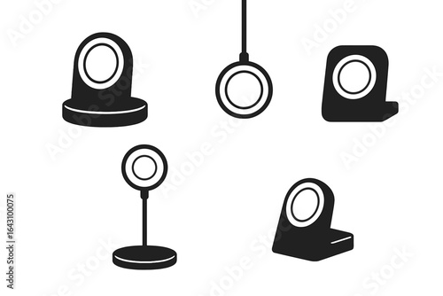 Different designs of minimalist lighting fixtures showcased in a modern decor setting with emphasis on functionality and style