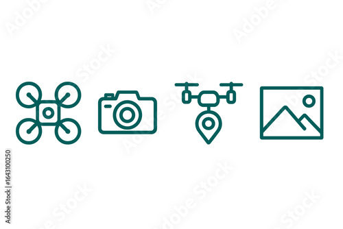 Exploring aerial photography with drone technology and traditional cameras for stunning visuals