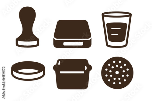 Collection of kitchen tools and utensils for cooking and baking activities at home