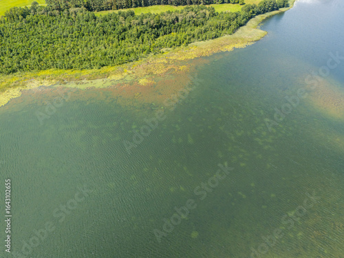 Fototapeta Naklejka Na Ścianę i Meble -  Jezioro Majcz Wielki, Mazury, Polska