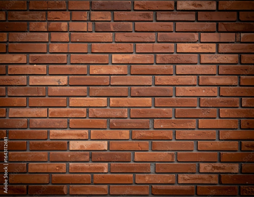 Fototapeta premium A close-up view of a brick wall