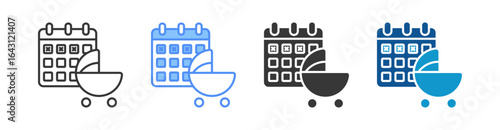 Leave Icon Set Multiple Style Collection