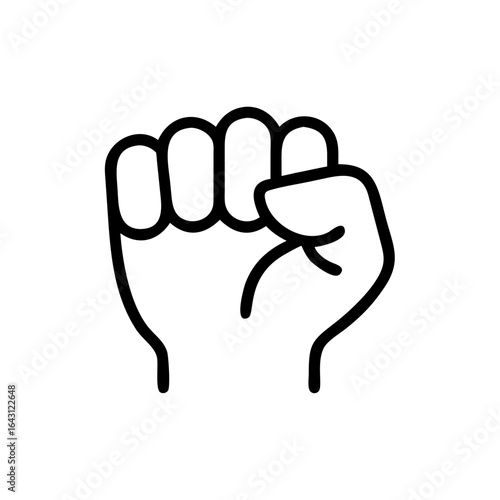 Labor fist icon design.