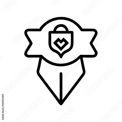 Union badge icon design.