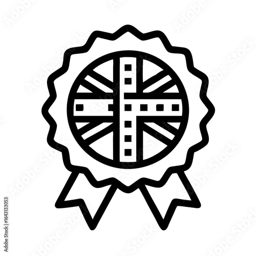 Union badge icon design.