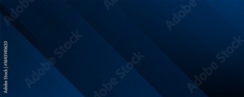 Dark blue dynamic gradient lines abstract background.