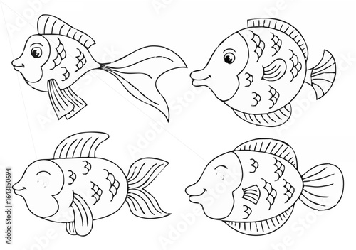 Fish Beautiful. Dot to Dot Ed...