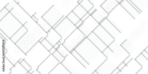 Abstract geometric pattern of overlapping squares and lines