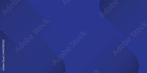 Abstract blue background with glowing geometric lines. Modern blue gradient square shape design.