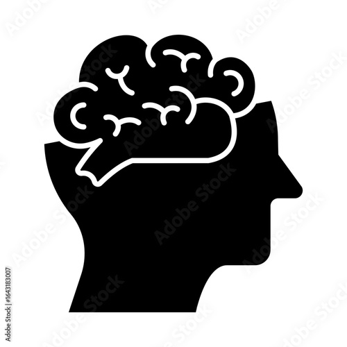 THINKING PROCESS Mental Health Awareness Concept