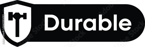Durable icon on white background
