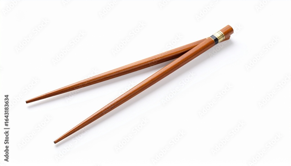 chopsticks on a white background chopsticks on a white background