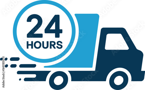 Delivery truck twentyfour hours