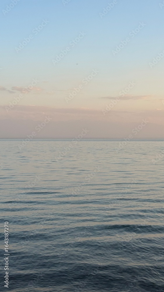 Obraz premium sunset over the sea