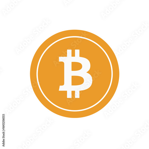 Bitcoin Golden Coin Symbolizing Cryptocurrency Decentralized Digital Currency Innovation and Financial Technology