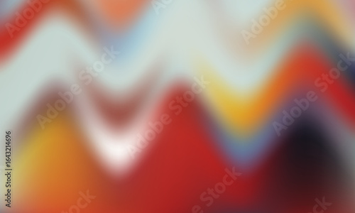 Vibrant wavy abstract background with warm color gradient