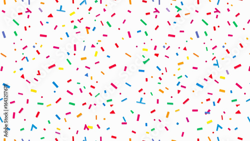 party streamers and confetti