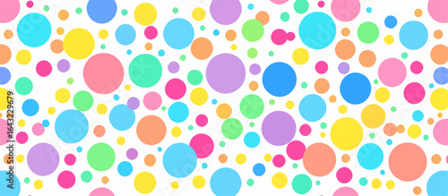 Easter eggs seamless pattern, colorful balloons seamless pattern