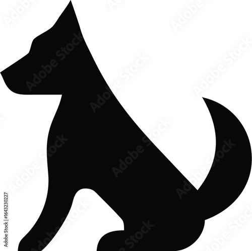 silhouette of a Dog