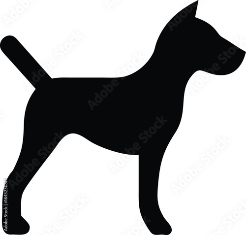 silhouette of a Dog