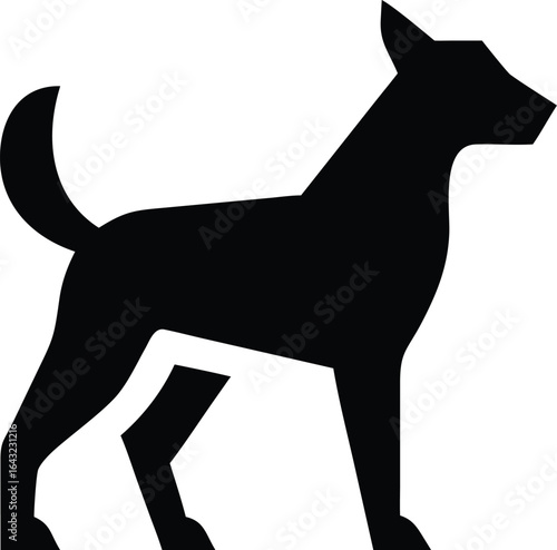silhouette of a Dog