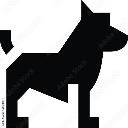 silhouette of a Dog