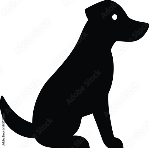 silhouette of a Dog