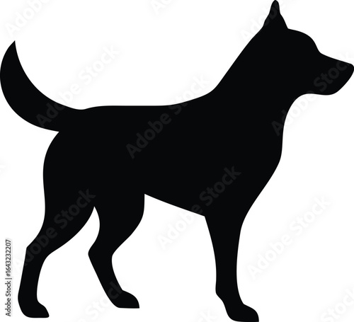 silhouette of a Dog