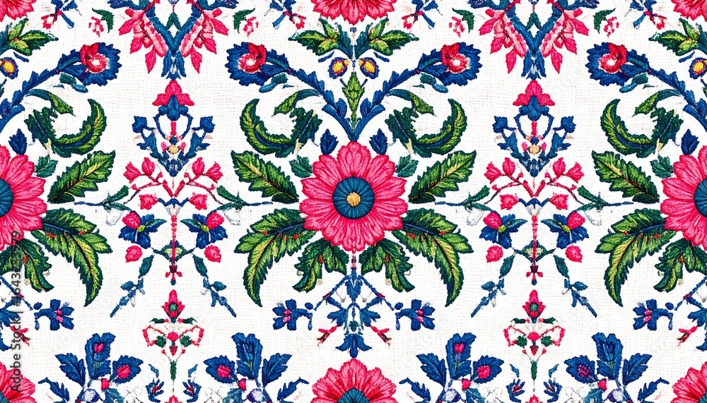 Ornate floral pattern design Ornate floral pattern design