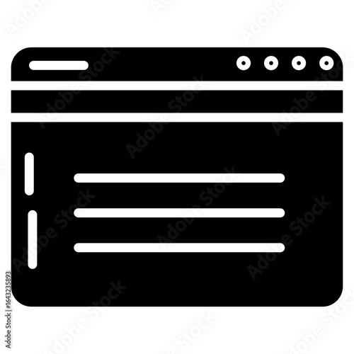 Browser Pop Up icon vector image. Can be used for Coding and Development.