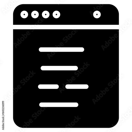 CSS Code icon vector image. Can be used for Coding and Development.