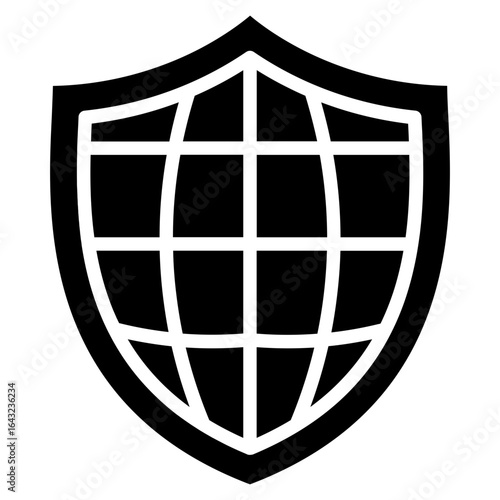 Security System icon vector image. Can be used for Coding and Development.