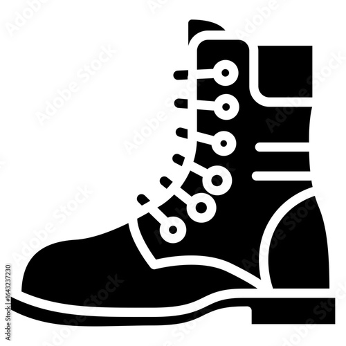 Electrician Boots icon vector image. Can be used for Electrician Tools.