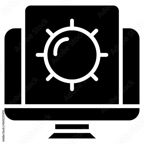Code Settings icon vector image. Can be used for Web Hosting.