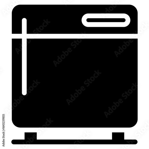 Freezer icon vector image. Can be used for Mall.